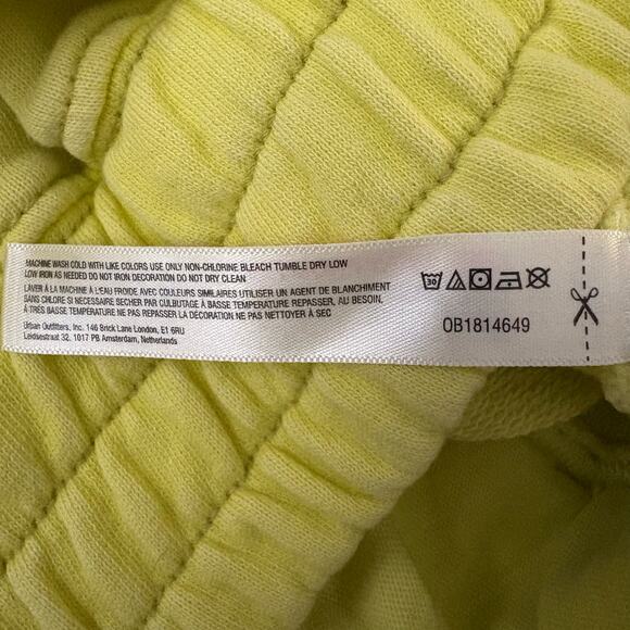 Free People FP Movement All Star Solid Shorts Large Women’s Highlighter - Picture 5 of 7